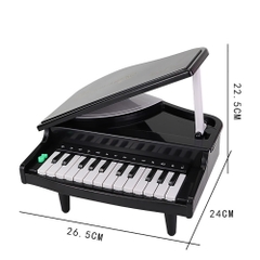 Đồ chơi Đàn piano mini 26 phím kèm đèn cho bé yêu