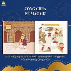 Cuốn Cành vàng lá ngọc Nếu bạn là công chúa? - Dòng sách Lịch sử hài hước dành cho bé từ 5+ tuổi Lionbooks