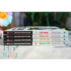 Sách kích thích thị giác - Đen trắng và màu sắc tương phản cho bé 0 -3 tuổi - Đinh Tị Books