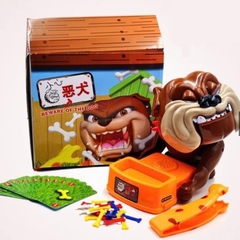 (SIZE LỚN KÈM PIN)Đồ Chơi Gắp Trộm Xương Chó Bull Loại Lớn, Chó Canh Gặm Xương BAD DOG Nổi Giận(Làm Quà Tặng Cho Bé)