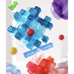 Hàng hộp cao cấp Khóa Luban, Khóa Khổng Minh Rubik kích thích trí thông minh cho trẻ và sự tư duy logic