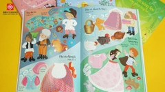 Sách - Dán hình sáng tạo trang phục búp bê - Sticker Dolly Dressing - Dành cho trẻ từ 3 tuổi - Đinh Tị Books