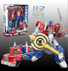Đồ chơi biến hình RobotTransformer, Optimus , Bumblebee prime phiên bản nhựa haowjc kim loại biến hình ô tô cho bé