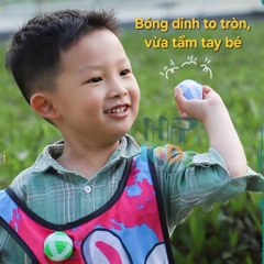 Set áo chơi trò ném bóng dính, kèm bóng và ruy băng cho bé và ba mẹ vui chơi. Đồ chơi vận động
