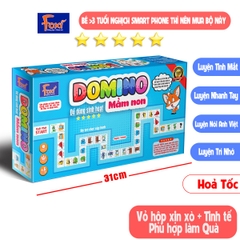 Boardgame Domino Mầm Non Chủ Đề Đồ Dùng Sinh Hoạt Cho Bé Tiểu Học Đa Dạng Cách Chơi Giúp Phát Triển Tư Duy Logic Nhanh Nhạy Và Tăng Sáng Tạo