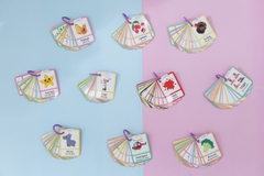 Thẻ học thông minh Mini Flashcard song ngữ Anh - Việt nhiều chủ đề Lalala baby