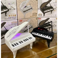Đồ chơi Đàn piano mini 26 phím kèm đèn cho bé yêu