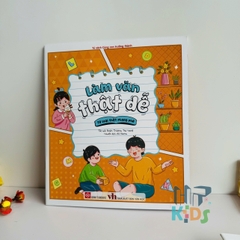 Sách - Làm văn thật dễ ( viết văn giỏi hơn mỗi ngày cùng bé) - Đinh Tị Books
