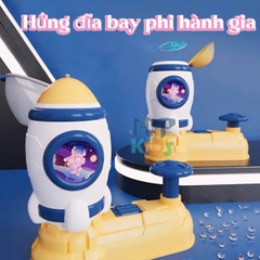 Đồ chơi hứng đĩa bay phi hành gia vui nhộn, đồ chơi vận động trong nhà cho bé vui chơi