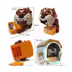 (SIZE LỚN KÈM PIN)Đồ Chơi Gắp Trộm Xương Chó Bull Loại Lớn, Chó Canh Gặm Xương BAD DOG Nổi Giận(Làm Quà Tặng Cho Bé)