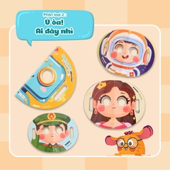 Sách tương tác thiếu nhi - Ú Òa bìa cứng - Lalala Babys