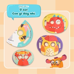 Sách tương tác thiếu nhi - Ú Òa bìa cứng - Lalala Babys