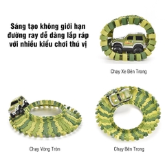 Bộ lắp ghép đường đua khủng long, đường hầm khủng long