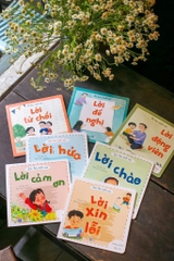 Sách thiếu nhi - Bé học cách nói (2 phần) - Cùng con hoàn thiện kĩ năng giao tiếp  -Lionbooks