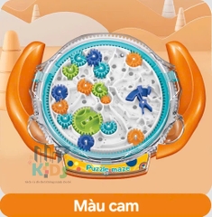 Đồ chơi ln bi đi qua mê cung bánh răng cưa, rèn luyện khả năng tập trung và vận động tinh cho bé