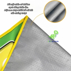 Đồ chơi thảm nhạc đàn piano với 8 loại nhạc cụ kèm âm thanh vui nhộn, có thể xếp lại được.