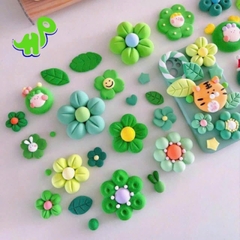 Đất sét tự khô Nhật 12/24 màu SMARTKIDS đất nặn tự khô cao cấp siêu nhẹ dành cho bé làm butter slime