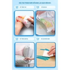 Bút màu sáp lụa màu hữu cơ, cho bé vẽ, tô màu dễ dàng lau chùi kèm hộp đựng, quai xách nắp đậy bút chống rơi cho bé