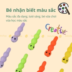 Bộ Đồ Chơi Nam Châm Chim Gõ Kiến Bắt Sâu Giáo Dục Vận Động - Unisex 2 Tuổi Trở Lên