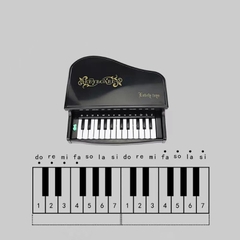 Đồ chơi Đàn piano mini 26 phím kèm đèn cho bé yêu