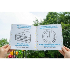 Sách - Tô màu sáng tạo, bé học tiếng Anh - Đinh Tị