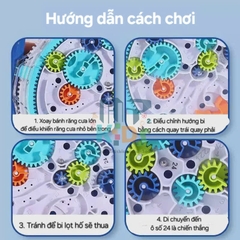Đồ chơi ln bi đi qua mê cung bánh răng cưa, rèn luyện khả năng tập trung và vận động tinh cho bé