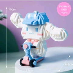 Lắp ráp mô hình Cionamoroll mini đáng yêu Toy Bộ Lắp Ráp