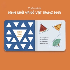 Sách - Bộ sách đầu tiên của bé 5 cuốn bồi cứng - Sách thơ cho bé sơ sinh, 0-6 tháng, 1 tuổi, em bé tập nói phát triển vốn từ  - Lionbooks