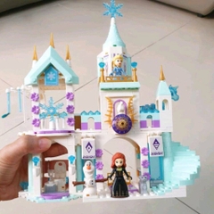 Bộ xếp hình lắp ráp lâu đài Frozen - Nữ hoàng băng giá