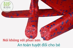 Máy bay đồ chơi xốp phi tay size to có đèn led khắp thân máy bay nhiều màu cho bé