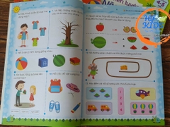Sách Sân chơi trí tuệ trò chơi tư duy rèn luyện não trái não phải dành cho trẻ từ 3-6 tuổi