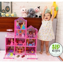 Ngôi nhà búp bê size siêu to khổng lồ cho bé yêu