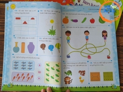 Sách Sân chơi trí tuệ trò chơi tư duy rèn luyện não trái não phải dành cho trẻ từ 3-6 tuổi