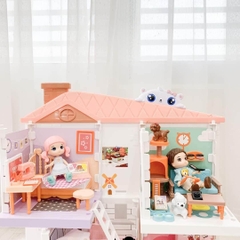 Ngôi nhà búp bê cao cấp size to cho bé