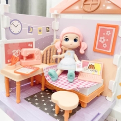 Ngôi nhà búp bê cao cấp size to cho bé