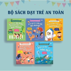 Sách - Dạy trẻ an toàn, vượt ngàn nguy hiểm (bộ 5 cuốn) - Đinh Tị Book