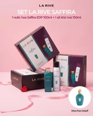Set Nước Hoa La Rive Saffira ( Nước Hoa 90ml EDP + Xịt Khử Mùi 100ml )