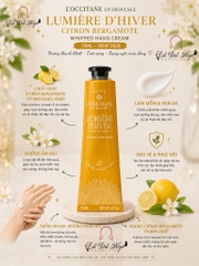 Kem Tay Loccitane Lumiere D'Hiver Citron Bergamote 75ml