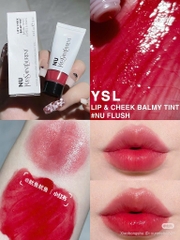 Son môi + Má Hồng YSL Nu Lip & Cheek Balmy Tint 15ml