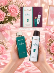 Set Nước Hoa La Rive Saffira ( Nước Hoa 90ml EDP + Xịt Khử Mùi 100ml )