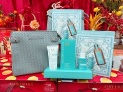 Set Dưỡng Tóc Morocanoil Holiday Kit (Bộ Dầu Gội & Dầu Xả 70ml + Tinh Dầu Dưỡng 100ml + Túi Da Cao Cấp)