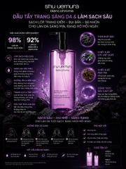 Dầu Tẩy Trang Shu Uemura Blanc:chroma Cleansing Oil (Tím)