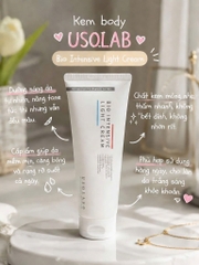 Kem Dưỡng Trắng Body Usolab Bio Intensive Light Cream (Tặng Kèm Găng Tay)