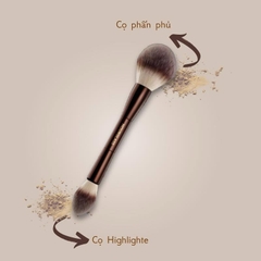 Hourglass Cọ 2 Đầu Veil Power Brush ( To )