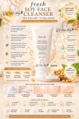 Sữa Rửa Mặt Fresh Soy Face Cleanser