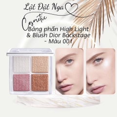 Phấn Bắt Sáng Dior Backstage Glow Face Highlighter & Blush Palette 4 Ô