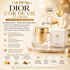 Kem Dưỡng Dior L’Or De Vie La Creme 5ml