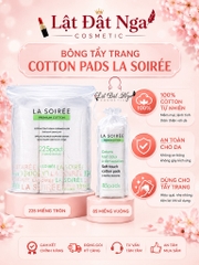 Bông Tẩy Trang Cotton Pads La Soirée
