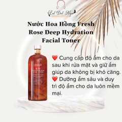 wed - Nước Hoa Hồng Fresh Rose Deep Hydration Facial Toner