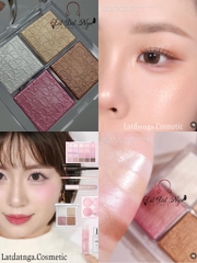 (Mẫu mới) Phấn Bắt Sáng Dior Autumn Backstage Glow Maximizer Palette 4 Ô
